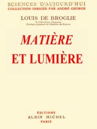 cover of the book Matière et lumière