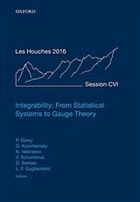 cover of the book Integrability: From Statistical Systems to Gauge Theory