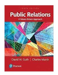 cover of the book Public Relations: A Values-Driven Approach