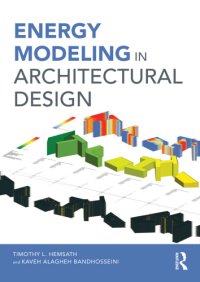 cover of the book Energy modeling in architectural design