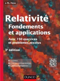 cover of the book Relativité - fondements et applications