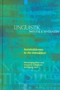 cover of the book Konstruktionen in der Interaktion