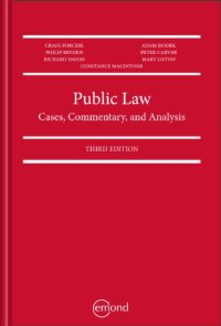 cover of the book Public Law Cases, Commentary, and Analysis