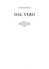 cover of the book Dal vero