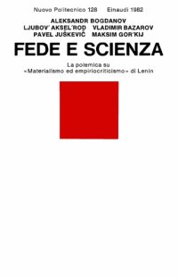 cover of the book Fede e scienza. La polemica su «Materialismo ed empiriocriticismo» di Lenin