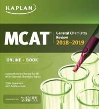 cover of the book Kaplan MCAT Chemistry Review 2019-2020