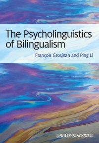 cover of the book The Psycholinguistics of Bilingualism