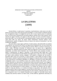 cover of the book La ballerina