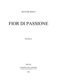 cover of the book Fior di passione. Novelle