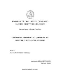 cover of the book La questione del divenire in Bontadini e Severino