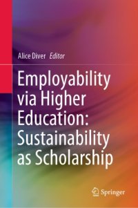 cover of the book Employability via Higher Education: Sustainability as Scholarship