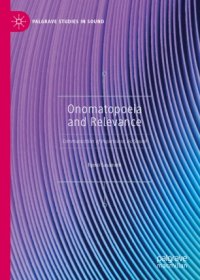 cover of the book Onomatopoeia and Relevance: Communication of Impressions via Sound