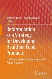 cover of the book Reformulation as a Strategy for Developing Healthier Food Products: Challenges, Recent Developments and Future Prospects