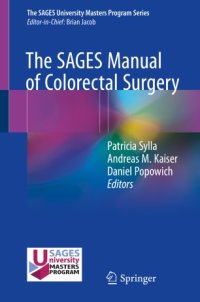 cover of the book The SAGES Manual of Colorectal Surgery