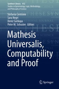 cover of the book Mathesis Universalis, Computability and Proof