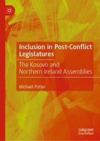 cover of the book Inclusion in Post-Conflict Legislatures: The Kosovo and Northern Ireland Assemblies