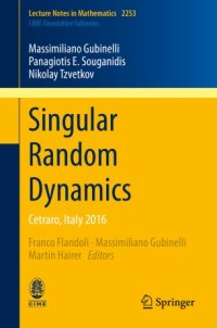 cover of the book Singular Random Dynamics : Cetraro, Italy 2016