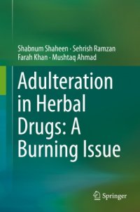 cover of the book Adulteration in Herbal Drugs: A Burning Issue