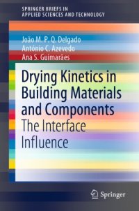 cover of the book Drying Kinetics in Building Materials and Components: The Interface Influence