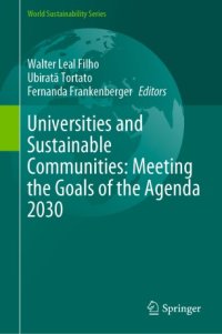 cover of the book Universities and Sustainable Communities: Meeting the Goals of the Agenda 2030