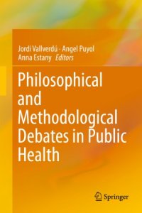 cover of the book Philosophical and Methodological Debates in Public Health