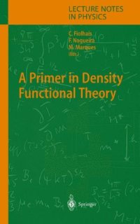 cover of the book A primer in density functional theory