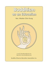 cover of the book Buddhism as an Education