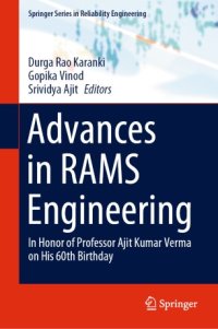 cover of the book Advances in RAMS Engineering: In Honor of Professor Ajit Kumar Verma on His 60th Birthday