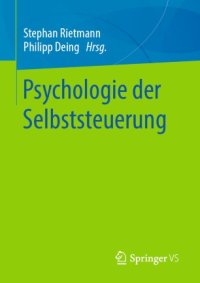 cover of the book Psychologie der Selbststeuerung