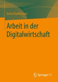 cover of the book Arbeit in der Digitalwirtschaft