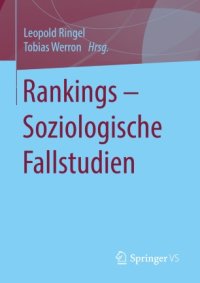 cover of the book Rankings – Soziologische Fallstudien