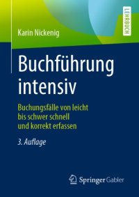 cover of the book Buchführung intensiv: Buchungsfälle von leicht bis schwer schnell und korrekt erfassen