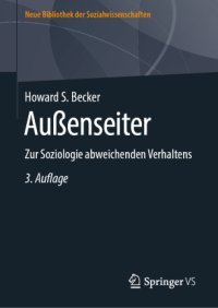 cover of the book Außenseiter: Zur Soziologie abweichenden Verhaltens