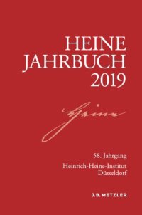 cover of the book Heine-Jahrbuch 2019