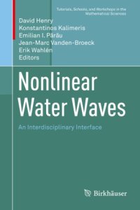 cover of the book Nonlinear Water Waves : An Interdisciplinary Interface