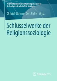 cover of the book Schlüsselwerke der Religionssoziologie