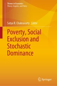 cover of the book Poverty, Social Exclusion and Stochastic Dominance