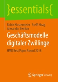 cover of the book Geschäftsmodelle digitaler Zwillinge: HMD Best Paper Award 2018