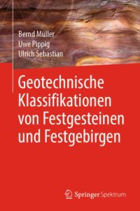 cover of the book Geotechnische Klassifikationen von Festgesteinen und Festgebirgen