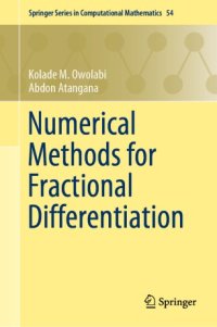 cover of the book Numerical Methods for Fractional Differentiation