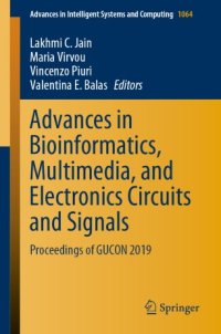 cover of the book Advances in Bioinformatics, Multimedia, and Electronics Circuits and Signals: Proceedings of GUCON 2019