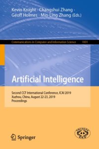 cover of the book Artificial Intelligence: Second CCF International Conference, ICAI 2019, Xuzhou, China, August 22-23, 2019, Proceedings