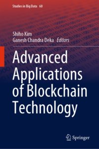 cover of the book Advanced Applications of Blockchain Technology