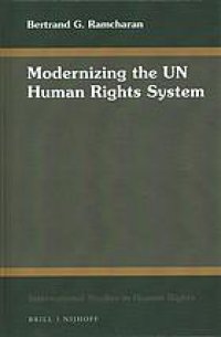 cover of the book Modernizing The UN Human Rights System