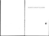 cover of the book Transylvanian villagers : three centuries of political, economic, and ethnic change