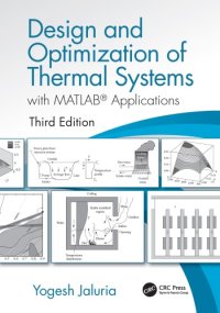 cover of the book Design And Optimization Of Thermal Systems, With MATLAB® Applications