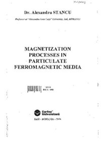 cover of the book Magnetization processes in particulate ferromagnetic media