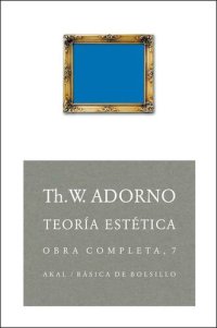 cover of the book Teoría estética