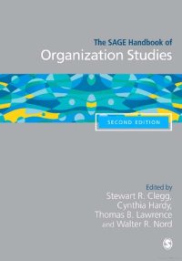 cover of the book The SAGE handbook of organization studies