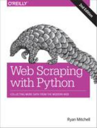 cover of the book Web Scraping with Python